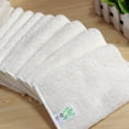 thumbnail image 3 of 5Pcs Natural Bamboo Fiber Dish Wash Cloth & Towel, Multi-Purpose Kitchen Cleaning Cloths For Dishwashing/Scrubbing, 18X16Cm Size, Super Absorbent, Durable, Reusable, And, 3 of 6