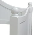 thumbnail image 6 of Hillsdale Furniture Augusta Wood Twin Daybed, White, 6 of 6