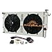 thumbnail image 3 of RadBuild CU1553 3 Row Radiator for 1994-2002 Dodge Ram 2500 3500 5.9L Cummins Aluminum Radiators Shroud 2x16" Fans Thermostat Relay Kit 1995 1996 1997 1998 1999 2000 2001 94 95 96 97 98 99 00 01 02 03, 3 of 4