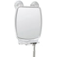 thumbnail image 3 of Interdesign Craft Inc 52150 PowerLock Suction Fog-Free Mirror 6.75x2.5x9 Clear, 3 of 7