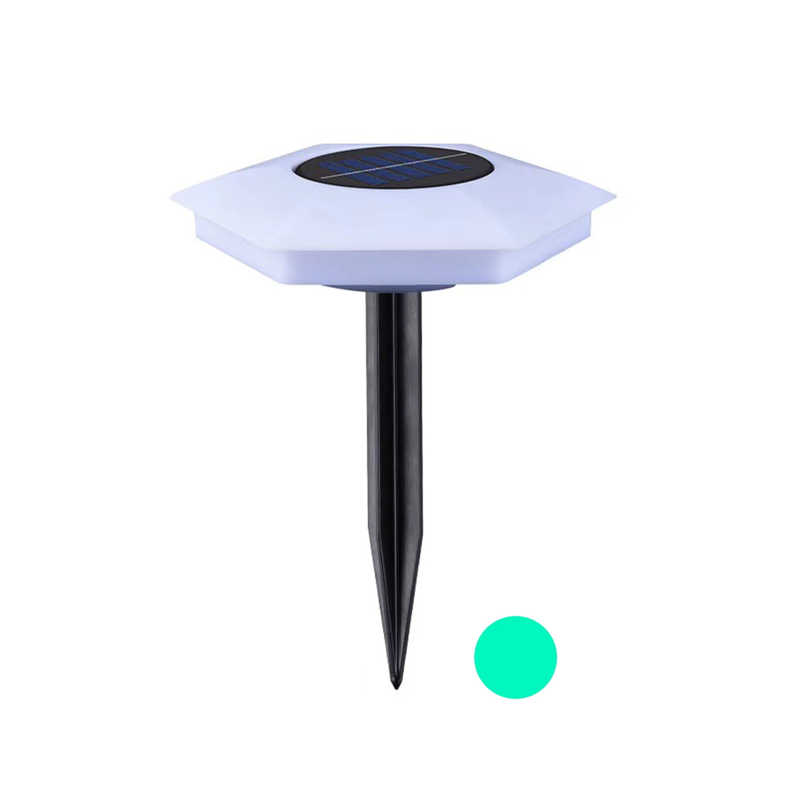 Solar Lights Outdoor,Ground Lights Outdoor Led Light Source Automatic Induction-Changing Outdoor Lights Garden Lights for Pathways Garden Yard Patio Lawns,Solar Lights Outdoor Garden