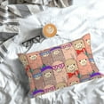 thumbnail image 5 of Sikiie Cute Lamas Pillow Covers, Throw Pillow Case Cushion Covers,Cushion for Bedroom,Couch,Home-14"x20", 5 of 6