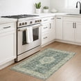 thumbnail image 2 of GLATTICE Small Area Rug 2x3 Turquoise Washable Entryway Rug Non-Slip Ultra Soft Printed Oriental Floral Rug Doormat Small Accent Rug Farmhouse Kitchen Throw Rug for Entrance, 2 of 8