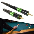 thumbnail image 3 of Pool Cue Extension Carbon Fiber Lightweight Portable Pool Stick Accessory Billiard Connect Shaft Exercise Billiard Cue Extension 17inch, 3 of 5