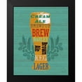 thumbnail image 2 of Appleman, Sam 15x18 Black Modern Framed Museum Art Print Titled - Pint Glass Of Beer, 2 of 5