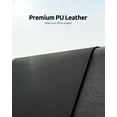 thumbnail image 2 of MaxxMarket Leather Desk Protector, Office Mat, Large Mouse Mat, Non-Slip PU Leather Blotter, Laptop Desk Pad, Waterproof Writing Pad for Office and Home (Dark Grey, 35.4" x 17"), 2 of 24