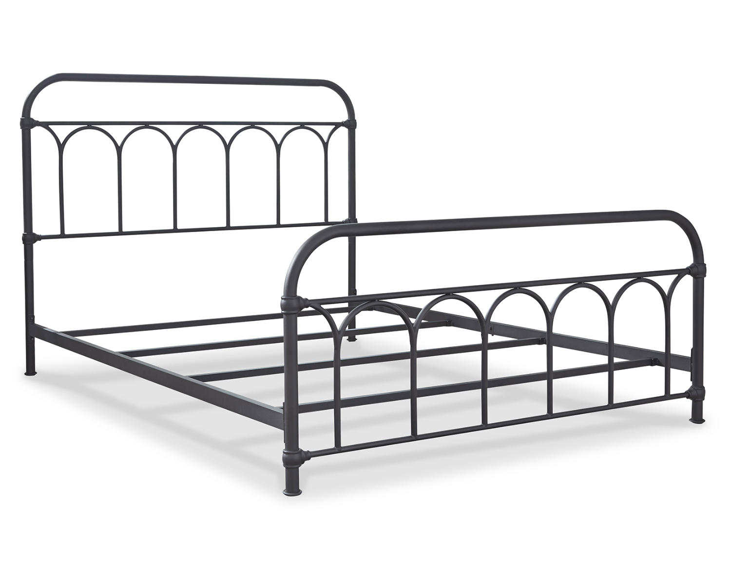 Signature Design by Ashley Casual Nashburg Queen Metal Bed  Black - image 5 of 8