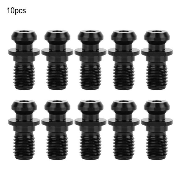10Pcs Acier Pull Bouton de Rétention des Goujons S'Adapte pour Mazak et Fadal CNC Cat 40