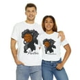 thumbnail image 2 of Vintage Panthers Basketball T-shirt, Panther Mascot School Spirit Shirt White XL, 2 of 6