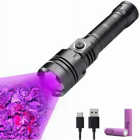 Rechargeable Blood Tracking Light for Night Hunting 2000 Lumens Blood Trail Tracking Flashlight Gifts for Hunter (Light for Seeing Blood)
