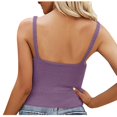 thumbnail image 4 of Birdeem Mode Femmes Aguichant Col en V Sans Manches Tops Décontractés Unis pour Sortir, 4 of 12