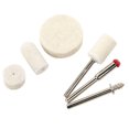 thumbnail image 1 of Wool Polishing Buffing Wheels, Wool Felt Grinding Wheels, Practical Durable for Grinding Dusting, 1 of 8