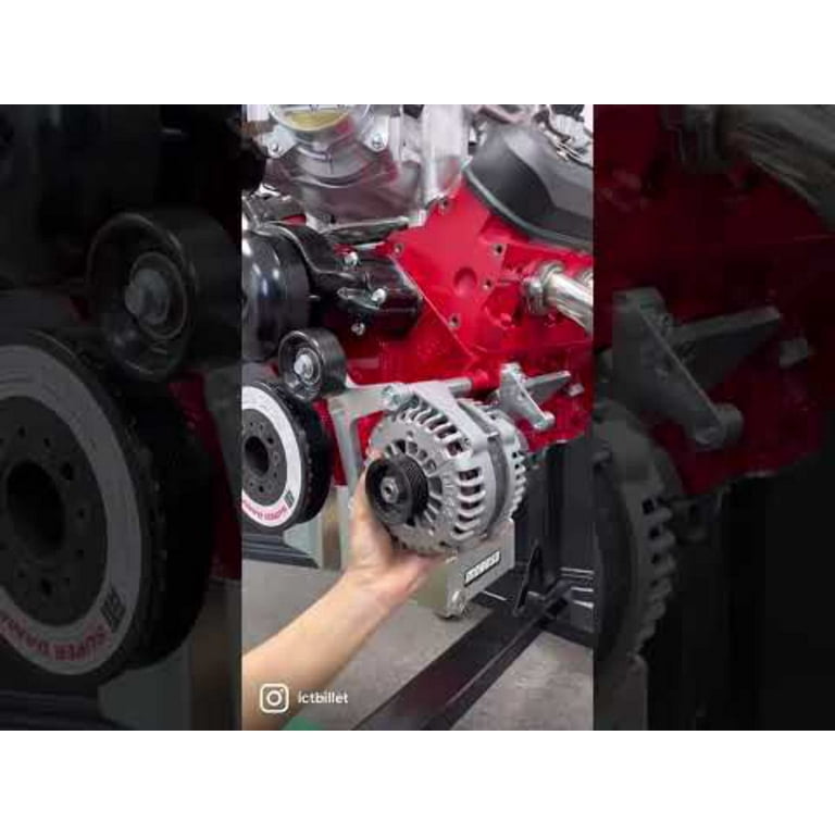 Valley Pan Cover Plate (Knock Sensor Delete) For LS Gen 3 Billet LS1 LS2 LS3 LS7 - Foto 2