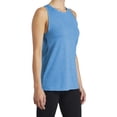 thumbnail image 4 of Mafoose Women's PosiCharge Tri-Blend Wicking Tank Pond Blue Heather 4X-Large, 4 of 5