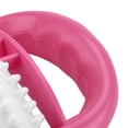 thumbnail image 3 of Appareil de Massage Corporel Portable en Silicone et ABS à Double Roue avec Poignée à Prise Facile - Rouleaux Lisses pour Réduire la Cellulite, Massage des Tissus Profonds sur les Cuisses, les Hanches, les Bras et le Ventre - Léger 92 g, Compact, 3 of 7