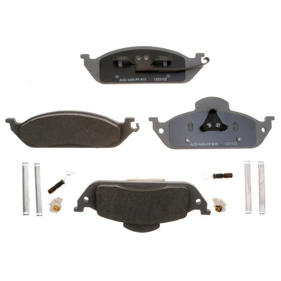 Disc Brake Pad Set Fits select: 1998-2005 MERCEDES-BENZ ML