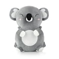 thumbnail image 1 of Mochila protectora para la cabeza del bebé PandaEar, protector de cabeza para caminar para niños pequeños, almohadilla protectora de cabeza ajustable, cojín de seguridad (gris koala), 1 of 6
