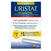 Uristat Uti Relief PAK 1 Test Strip, 12 Pain Relief Tablets Packge, 1 Ea, 2 Pack