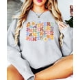 thumbnail image 4 of Panthers Sweatshirt for Women, Teens & Youth Retro Colorful Football Sweater Gray Sweatshirt Adult Small, 4 of 4
