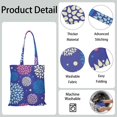 thumbnail image 4 of Boho Chic Symmetrical Tribal Washable Tote - Large Capacity Reusable Grocery Bag, 4 of 6