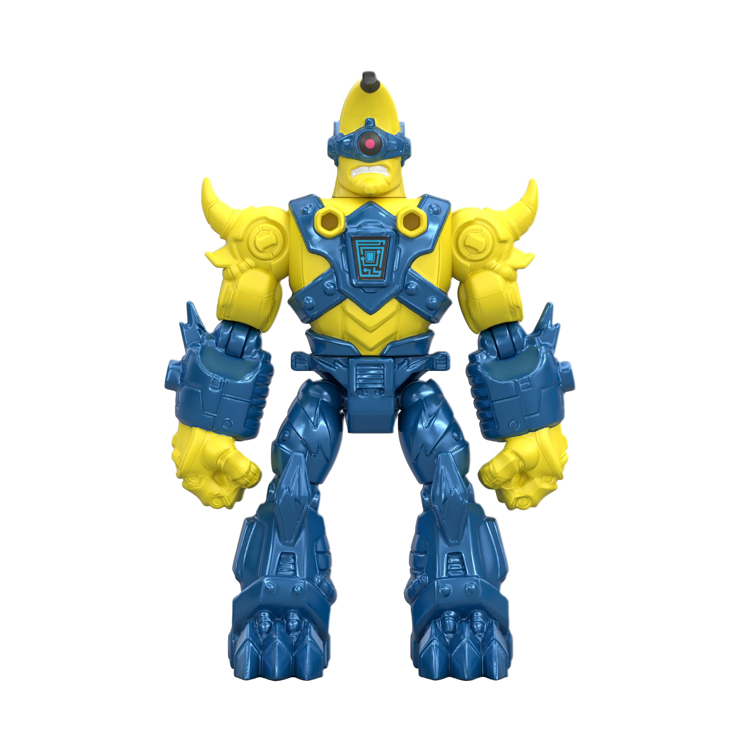 MrBeast Lab Hybrids Mega pack, Reveal Different Hybrid Parts to Create 4 Mix & Match Figures, Ages 5+