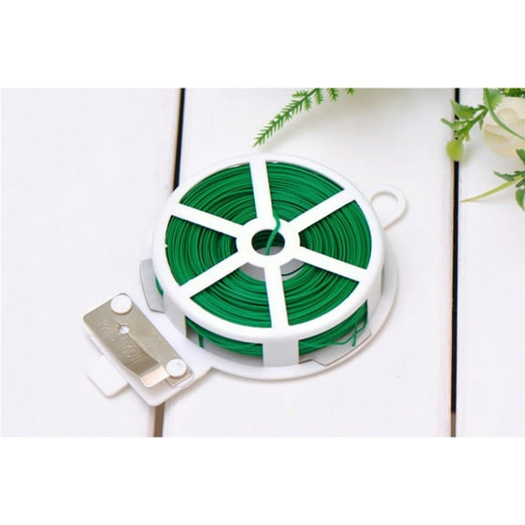 COSMOBETTY 2Pcs Green Cord Tie Wraps for Closing Bags and Tying