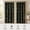 * Floral Green, variant on 105 Inch Black Vintage Floral Velvet Curtains Drapes 2 Panels Soft Fabric Window Treatment