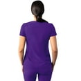 thumbnail image 2 of Adar Addition Scrubs For Women - Modern V-Neck Scrub Top, 2 of 8