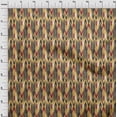 thumbnail image 3 of oneOone Silk Tabby Fabric Arrow Ikat Print Fabric BTY 42 Inch Wide, 3 of 4