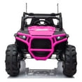 thumbnail image 2 of TOBBI 12V Electric Battery-Powered Ride On Toy SUV Car, Rose Red, 2 of 6
