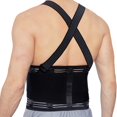 thumbnail image 5 of SHAR Care Lumbar belt (Black, Size XXL), adjustable compression back support, posture correction, 5 of 5