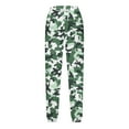 thumbnail image 6 of dazeni Cinch Sweatpants for KidsLoose Casual Camo Fleece Drawstring Joggers Elastic Waisted Athletic Pants with Pockets for Teen Green, 6 of 6