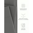 thumbnail image 5 of Twin, 4 Piece Embossed Hotel Style Bed Sheets in Gray by Comfort Canopy, 5 of 11