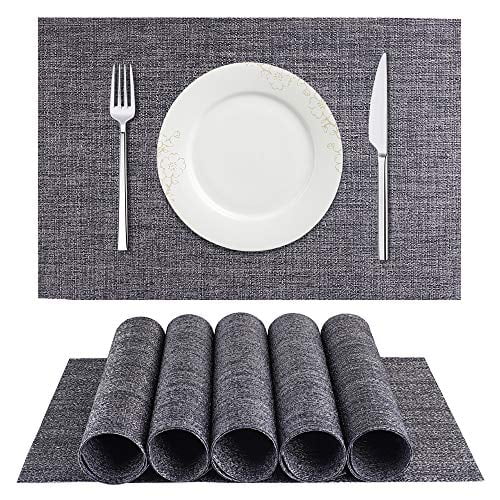BETEAM Placemats, HeatResistant Placemats Stain Resistant AntiSkid