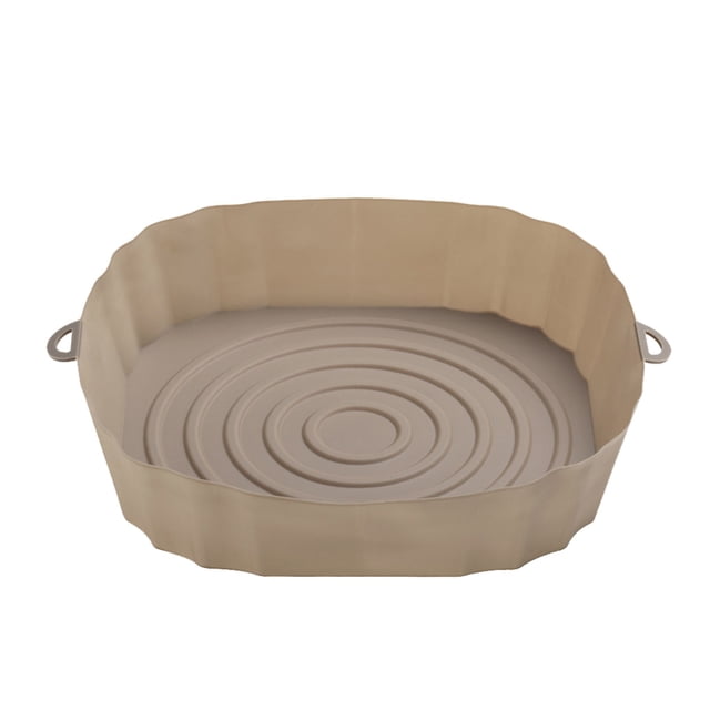 Accessoires en Silicone Moule à Gâteau Rond Tapis Isolant Thermique Plateau Doublures de Friteuse pour Performance de Cuisson