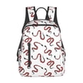 thumbnail image 3 of Balery Red Snake Lightweight Backpack for Men and Women - Durable and Water-Resistant, Ideal for School, Work, Travel, and Everyday Use, 3 of 9