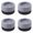 B*4, variant on CMYYNNA 4Pcs Anti Vibration Pads for Washing Machine and Dryer Shock and Noise Cancelling Washing Machine Support Prevent Moving Shaking Walking Universal Size