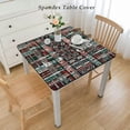 thumbnail image 2 of nygtbtfer Rustic Spice Cabin Plaid  Tablecloth, Country Cottage Plaid Easy Care Cotton Weave Easy Care Tablecloth, 2 of 7