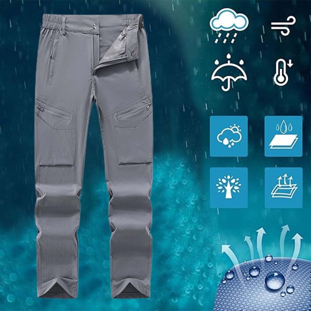WILLBEST Pantalones Casuales de Verano para Mujer, Pantalones de Senderismo al Aire Libre, Pantalones de Trekking Ligeros y Transpirables con Elasticidad para Actividades Activas Grande
