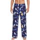 thumbnail image 1 of Fotbe Cute Shark Pantalones de Pijama para Hombre, Pantalones de Dormir, Pantalones de Casa con Cintura Ajustable y Bolsillos-XX-Large, 1 of 6