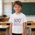 thumbnail image 1 of Blusas y camisas de manga corta con cuello redondo para niños y niñas, camisetas gráficas de manga corta, blusas con estampados bonitos para la temporada escolar., 1 of 9