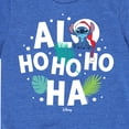 thumbnail image 3 of Lilo & Stitch - Alo Ho Ho Ho Ha - Toddler And Youth Short Sleeve Graphic T-Shirt, 3 of 5