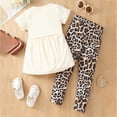 thumbnail image 4 of UAYOTSE Summer Clothes For Toddler Girls Baby 9 12 18 24 Months Gifts Toddler Baby Girls Summer Clothes Outfits Tank Top Shirt Cute Shorts Set,Sizes 2-3 Years, 4 of 7