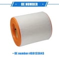 thumbnail image 6 of Car Engine Air Filter Compatible for Audi A6 3.0L TDI V6 DIESEL 2014-2016 No.4G0133843 Durable White, 6 of 6