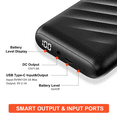 thumbnail image 6 of DEWBU Power Bank 12V Battery with Intelligent Led Display Battery Charger for Heated Jacket, Outdoor Electric Heating Coat, iPhone, iPad, Samsung Galaxy, Android, and Other Smart Devices, 6 of 6