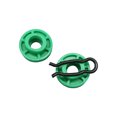 thumbnail image 2 of 4 Pcs Window Regulator Guide Roller Clip Front Power Window Regulator Guide Roller for 9-5 9-3 900, 2 of 5