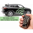 thumbnail image 4 of 4‑Button Remote Key Fob Protector Case & Keychain Compatible with Toyota Camry SE/LE, Corolla SE/LE, Highlander, C‑HR, Fortuner, 2018‑2025, 4 of 6