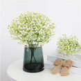 thumbnail image 3 of 6/36 Uds flores artificiales de Gypsophila falso aliento de bebé ramo de seda decoración de boda, 3 of 9
