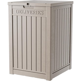 Dextrus 24 Gallon Outdoor Package Delivery Storage Box with Anti