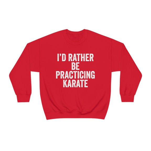Karate Sweatshirt, Gifts, Sweater Shirt